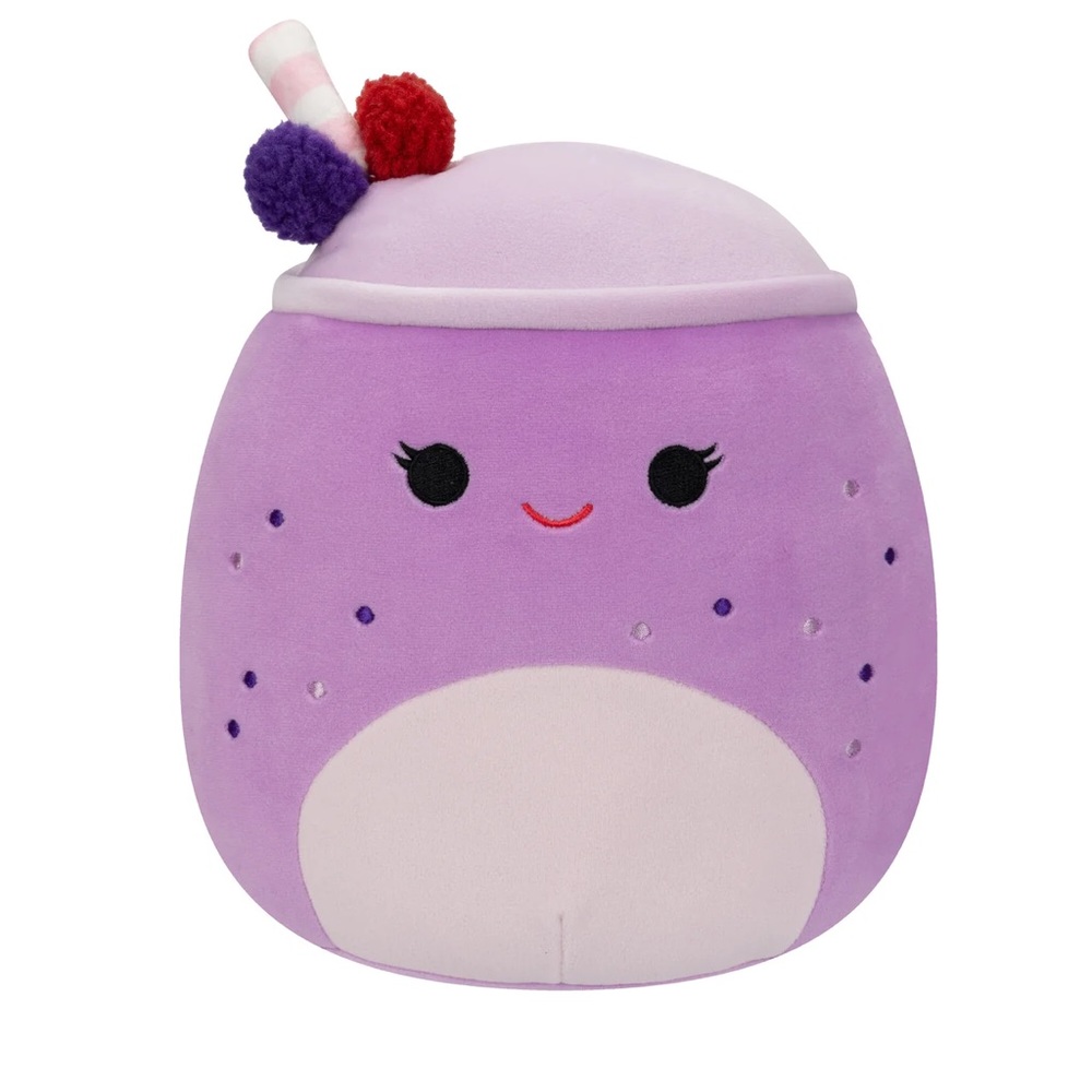NWT 8” Vie the Purple Berry Smoothie Squishmallow